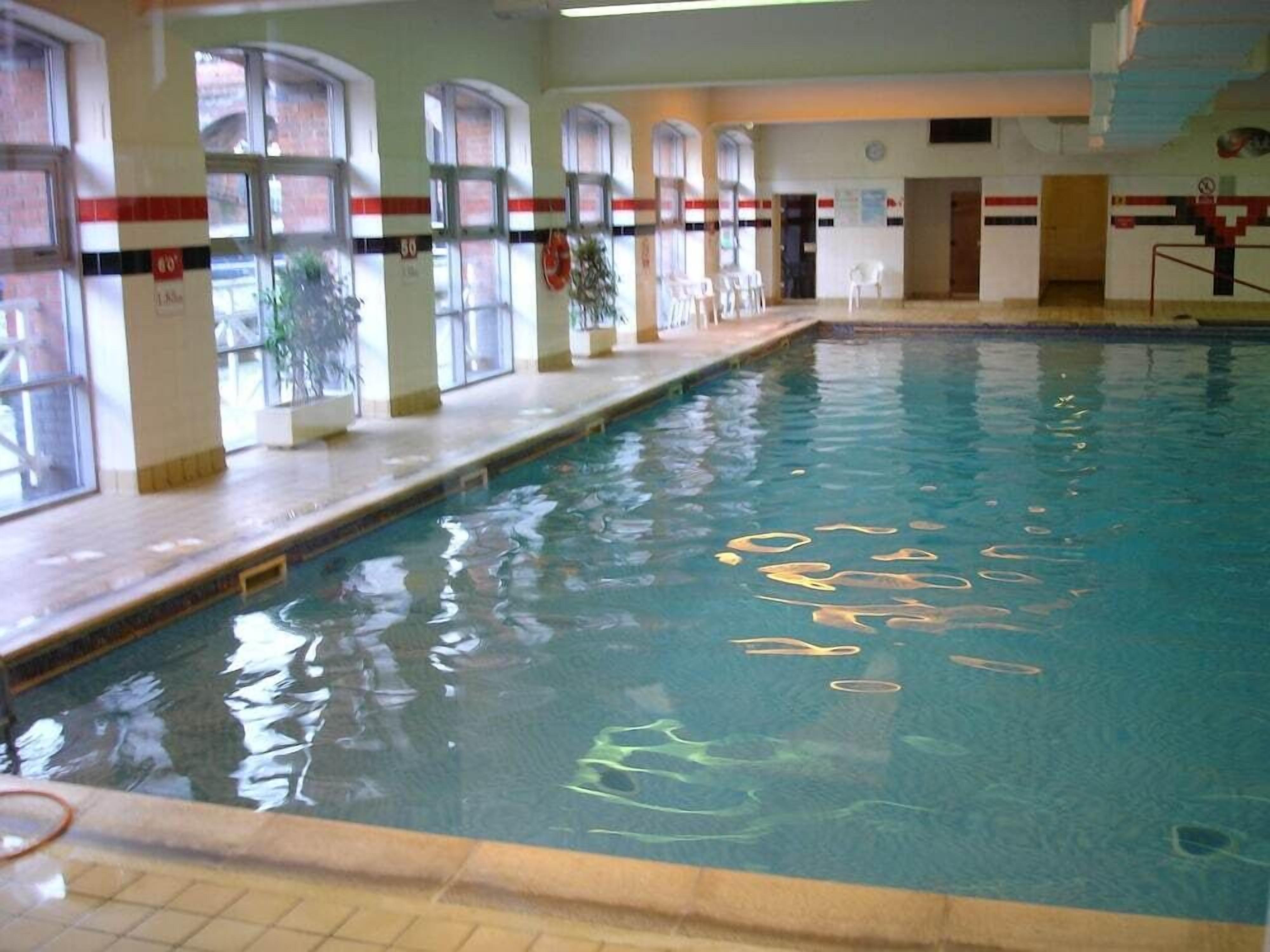 Indoor pool, outdoor pool