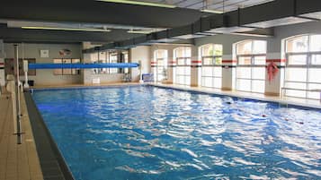 Indoor pool, outdoor pool