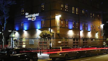Front of property – evening/night