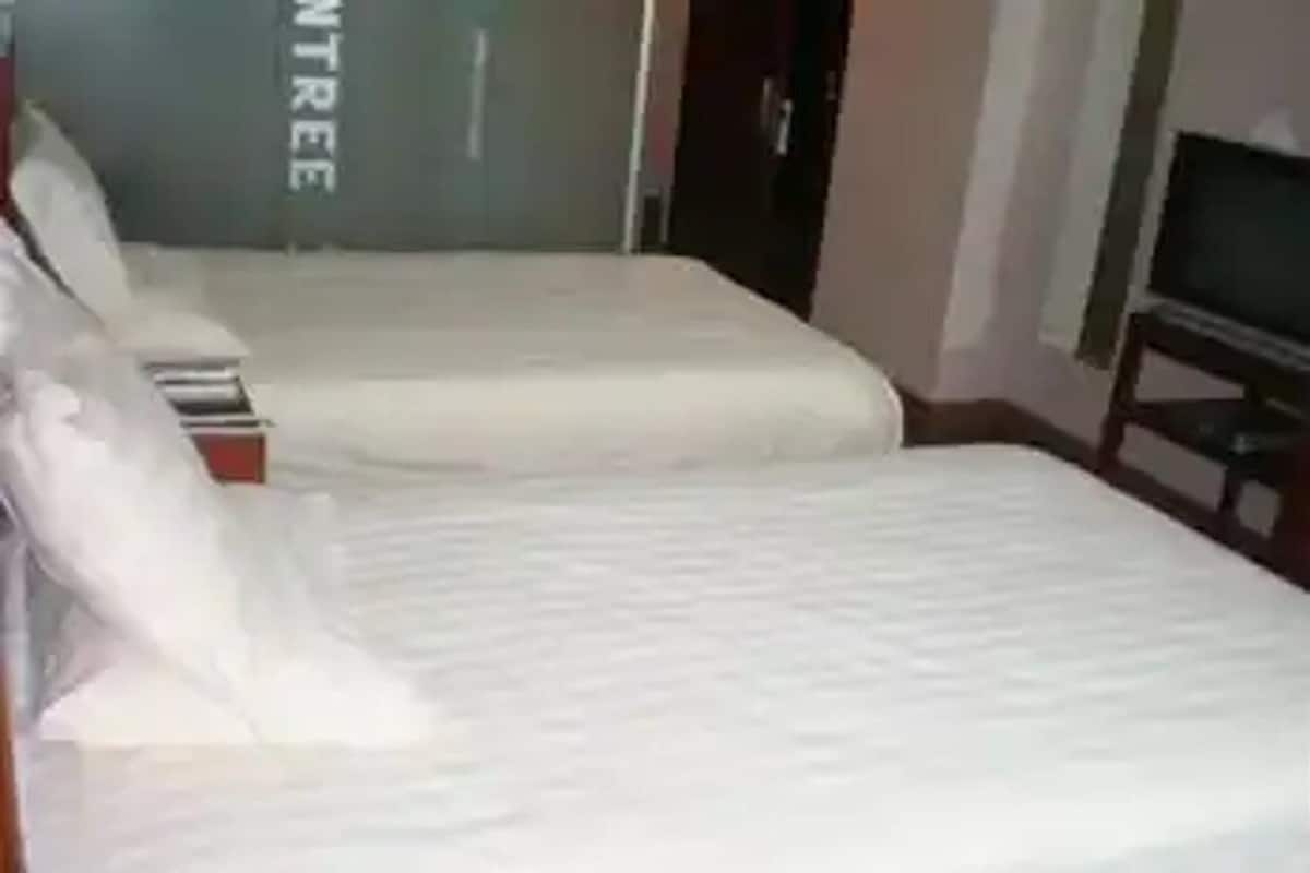 Desk, blackout curtains, iron/ironing board, free WiFi