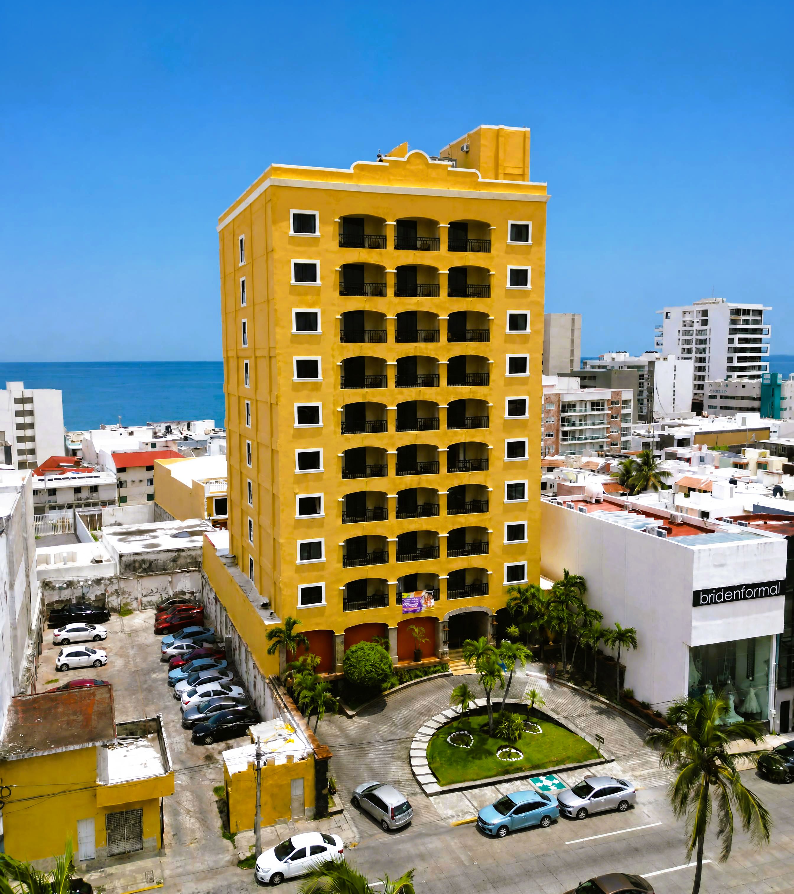 Fachada de la propiedad