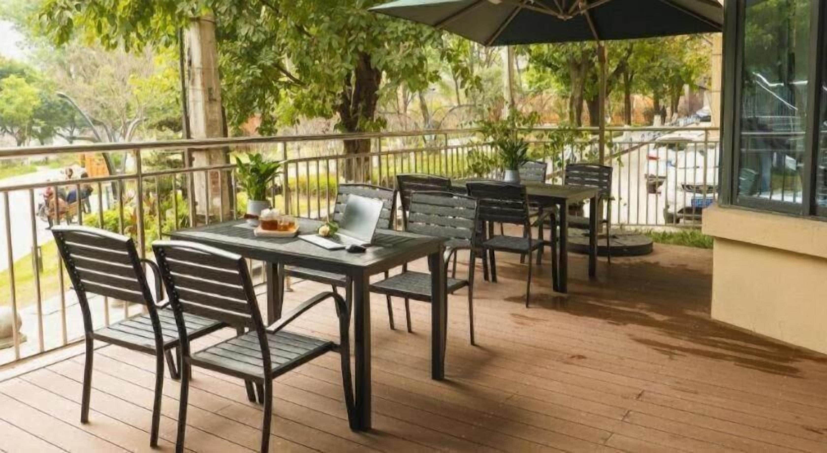 Restaurante al aire libre