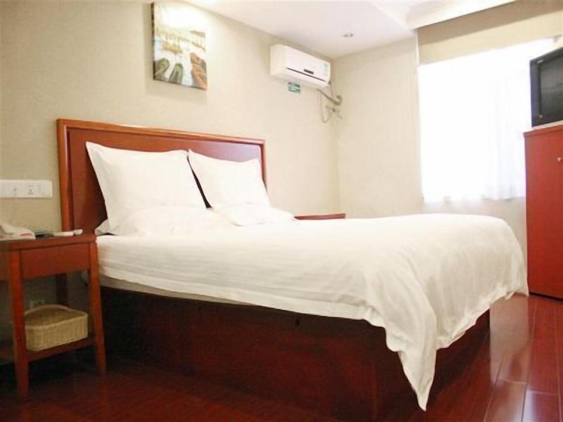 Desk, blackout drapes, iron/ironing board, free wired internet