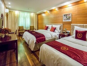 Blackout drapes, free WiFi - GreenTree Inn Shanghai Chongming Bao Town Express Hotel (Shanghai)