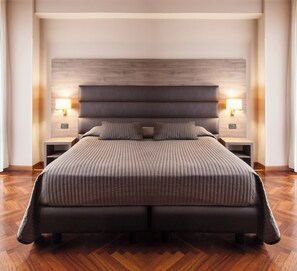 Classic Room, 1 Queen Bed, Garden View (Spa access) | In-room safe, desk, free WiFi, bed sheets - San Giorgio (Fiuggi)
