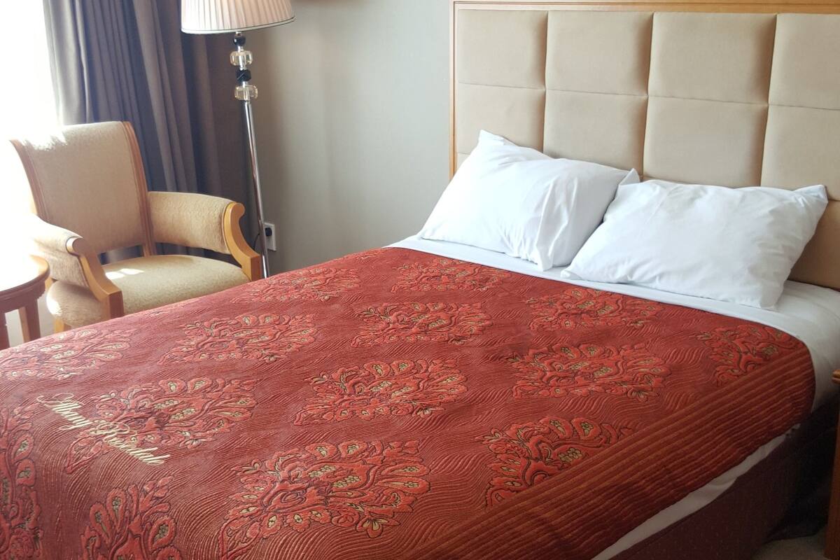 خزنة داخل الغرفة ومكتب ومكواة/لوح كي وأسرّة أطفال/رضّع (مجانًا)