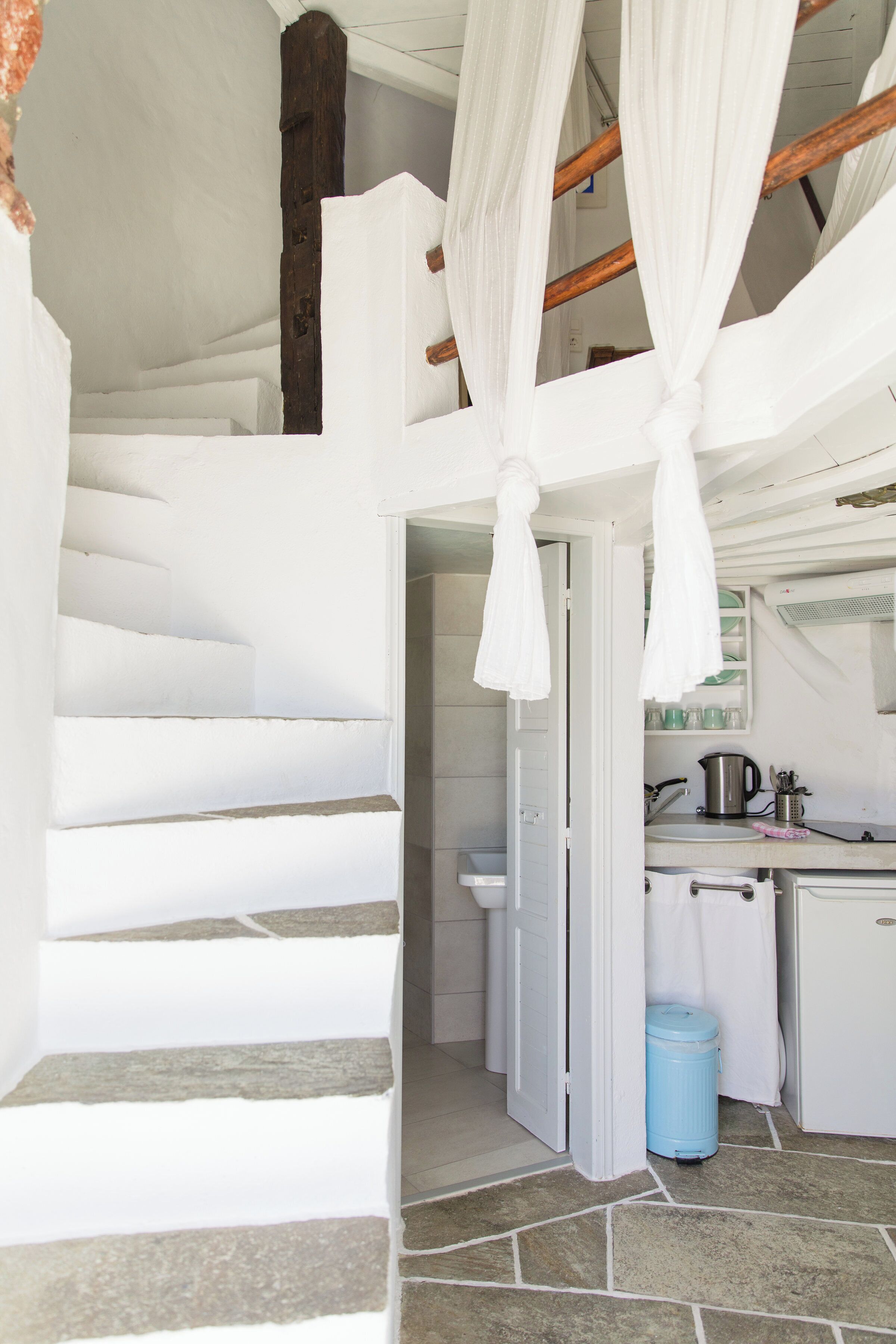 the windmill apartment | premium bedding, down duvets, pillow-top beds, blackout curtains