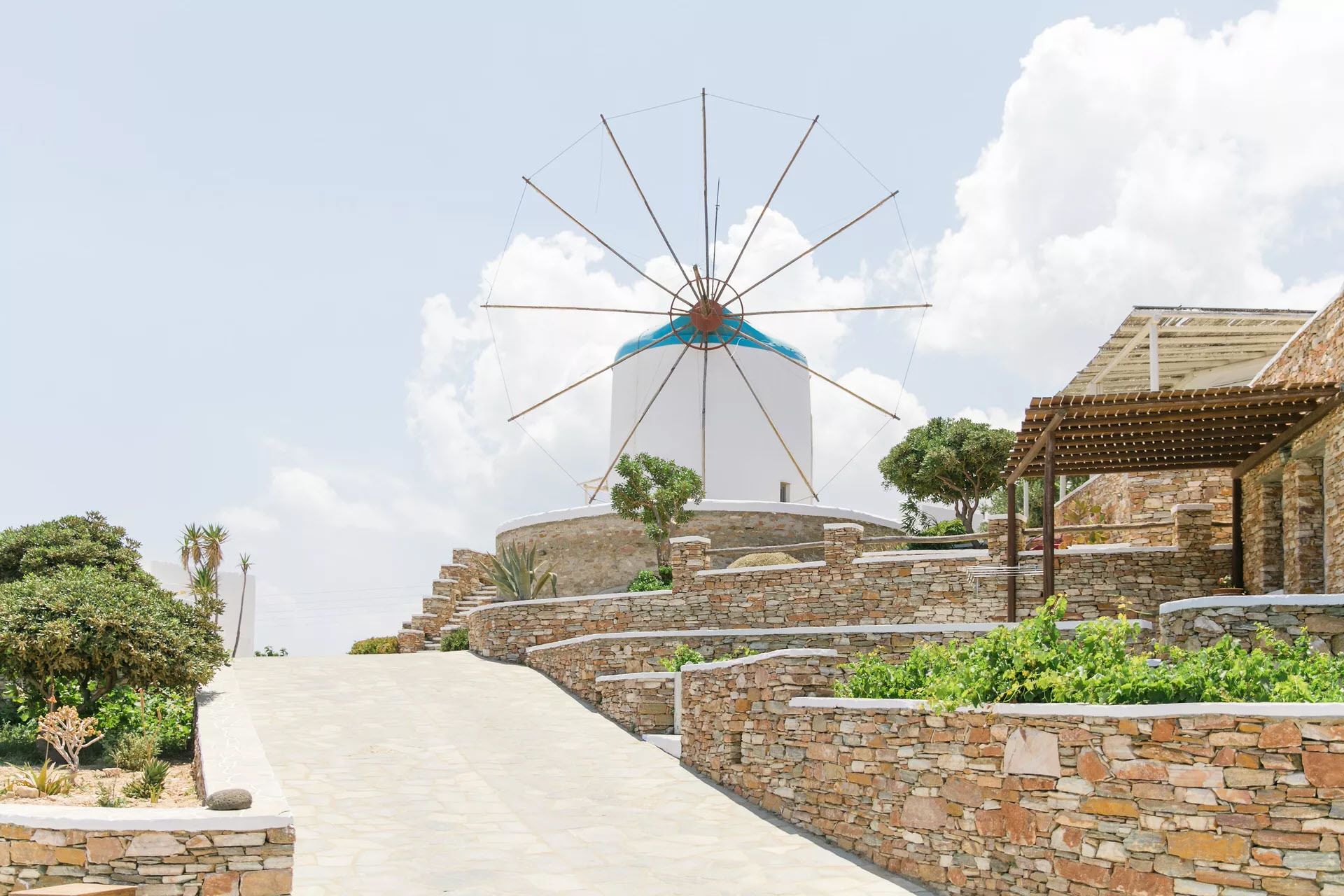 the windmill apartment | terrace/patio