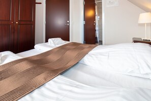 Basic Double Room, Annex Building | Hypo-allergenic bedding, blackout drapes, soundproofing, free WiFi - Foldens Hotel (Skagen)