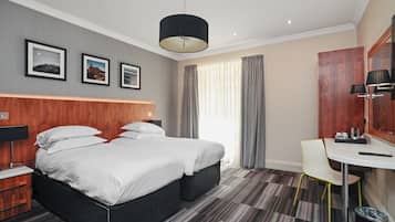 Standard Twin Room (Lower Ground) | Desk, iron/ironing board, free WiFi, bed sheets