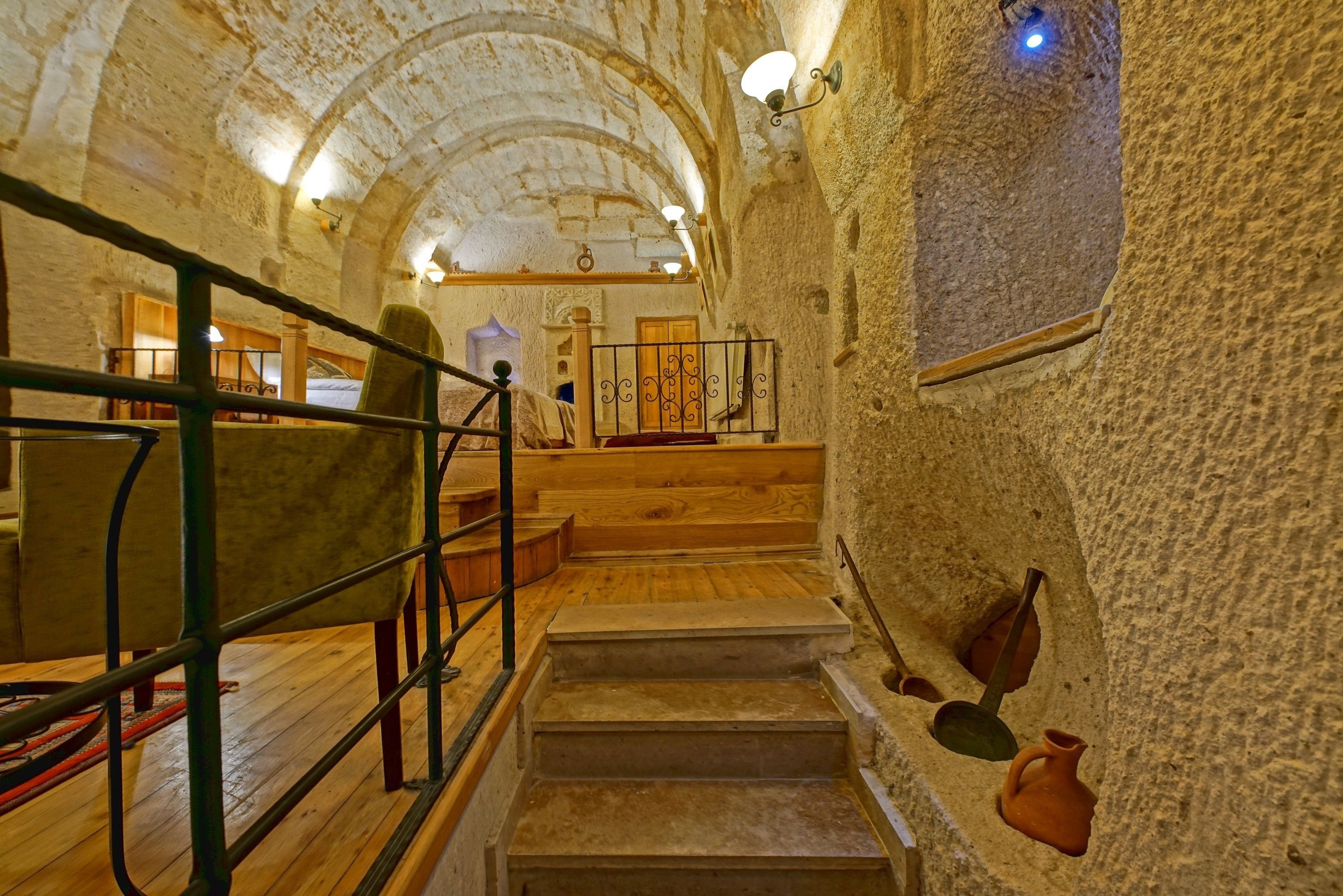 family cave suite, 2 bedrooms with jacuzzi | free minibar items, laptop workspace, blackout curtains, soundproofing