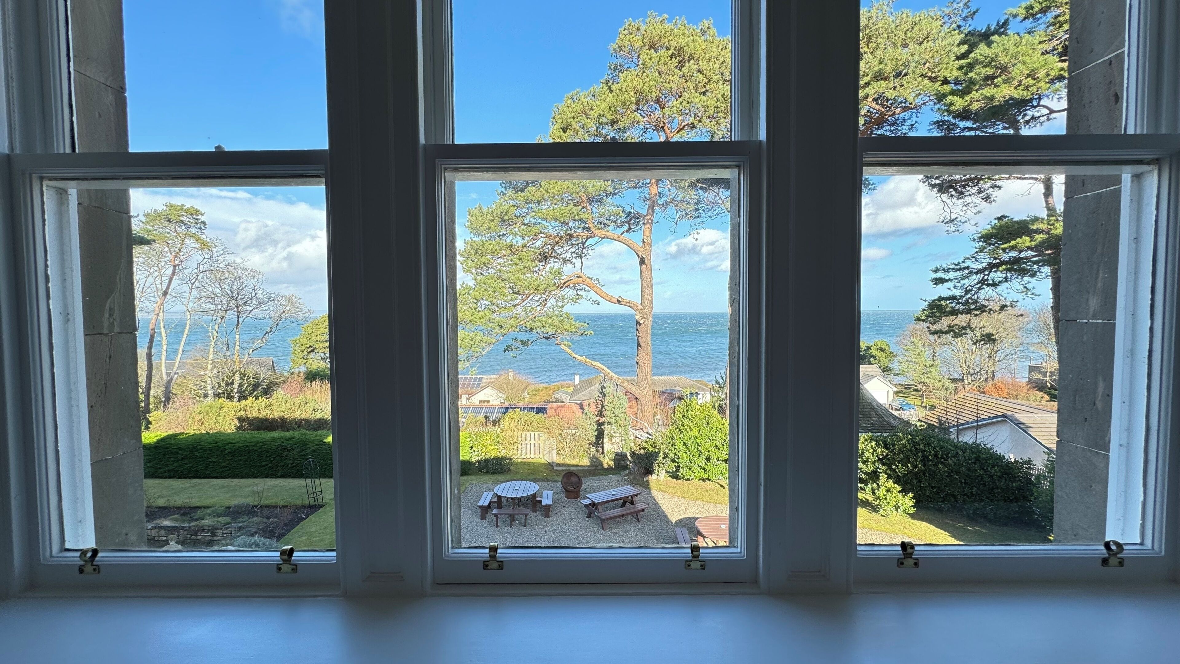 Habitación doble, vista al mar (Four Poster Bed Dulsie) | Insonorización y ropa de cama 