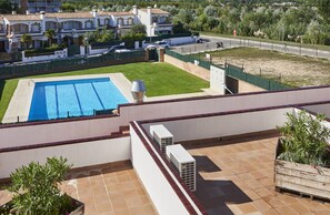 Familienzimmer, Balkon | Ausblick vom Zimmer