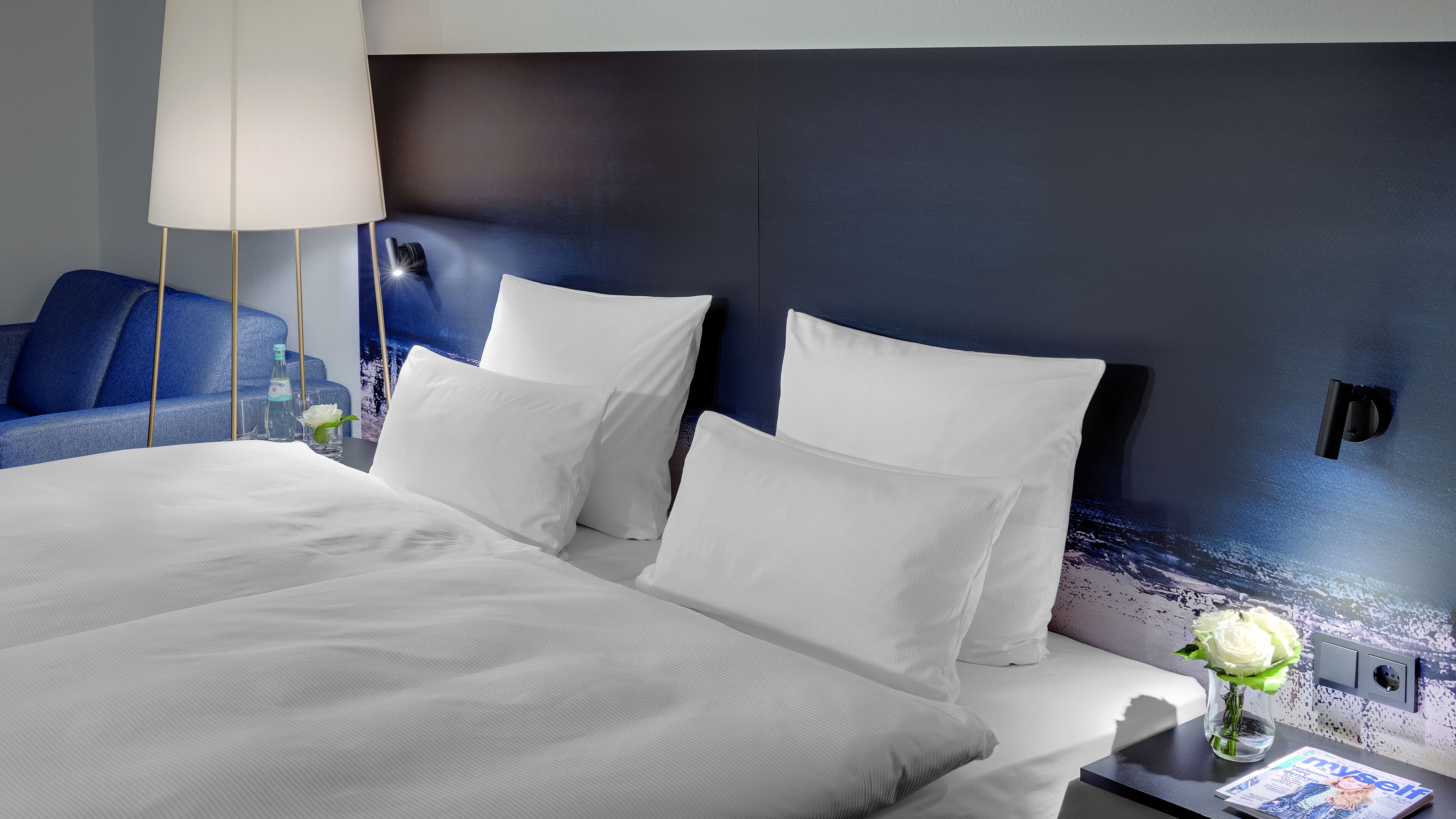 comfort double or twin room | 1 bedroom, hypo-allergenic bedding, desk, laptop workspace