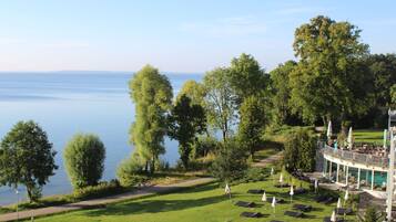 Suite, Seeblick, Turm | Ausblick vom Zimmer