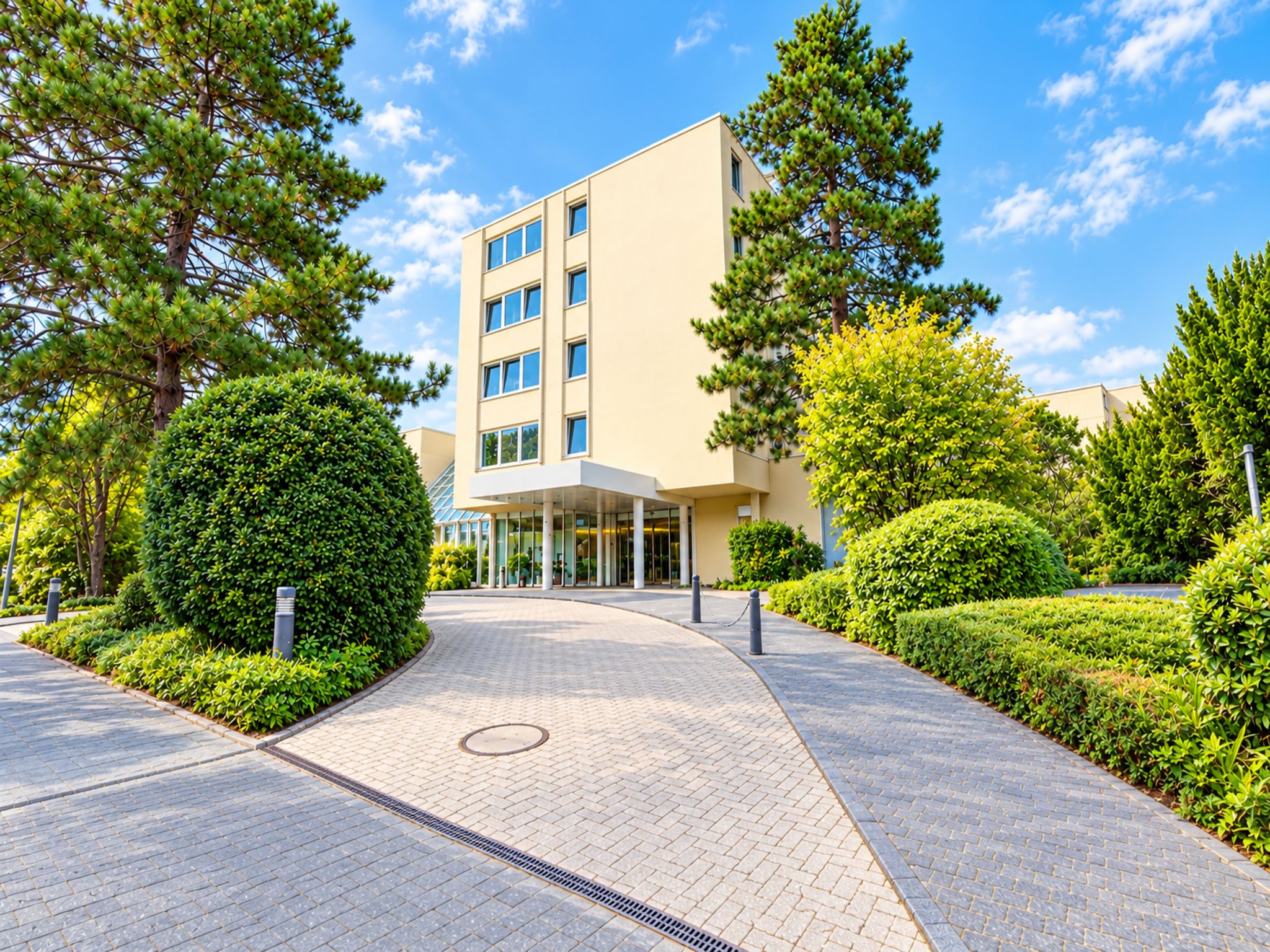 Fassade der Unterkunft