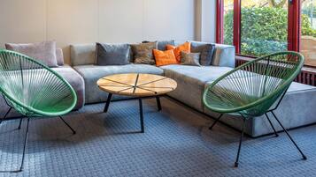 Lobby sitting area