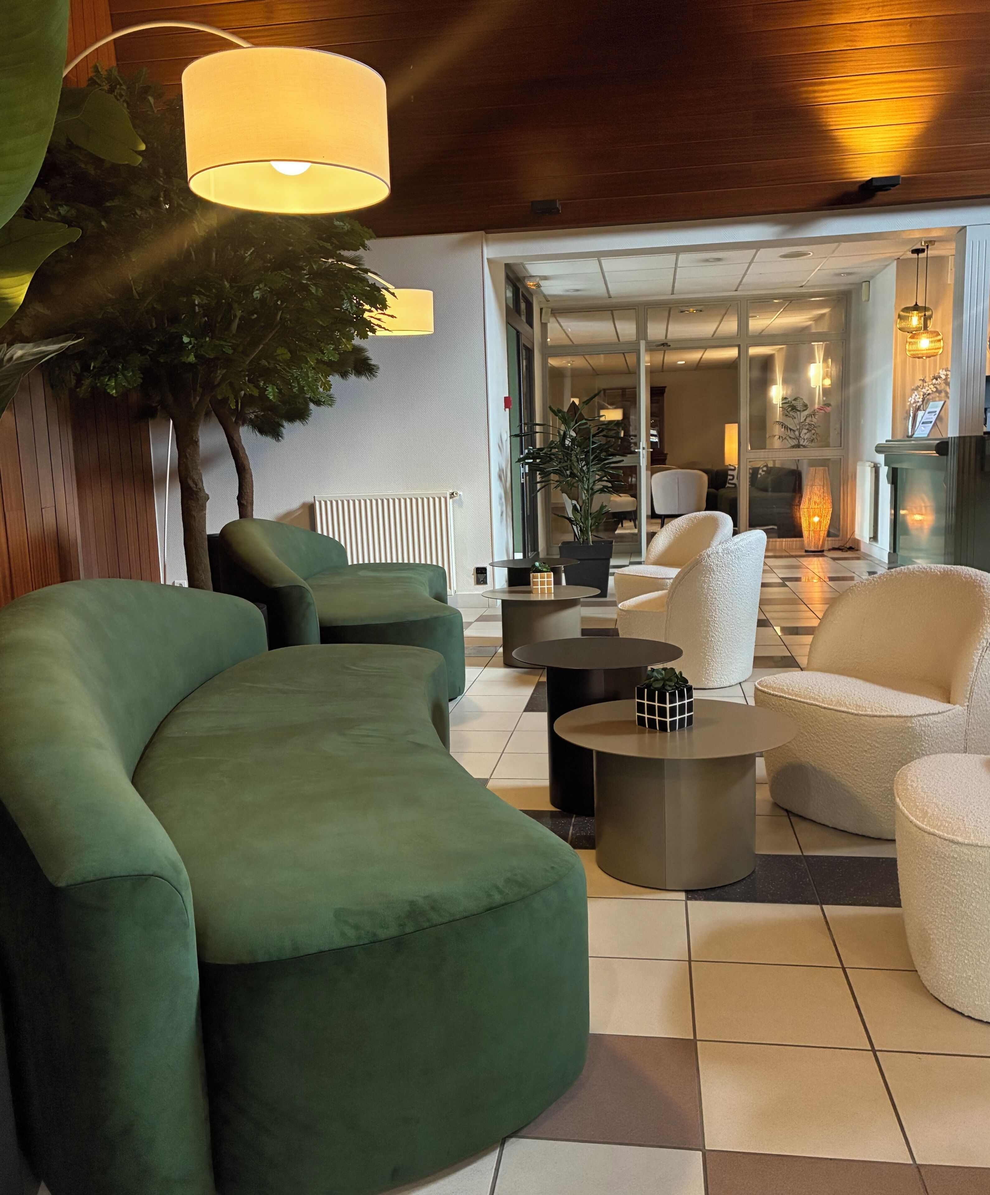 Lobby sitting area