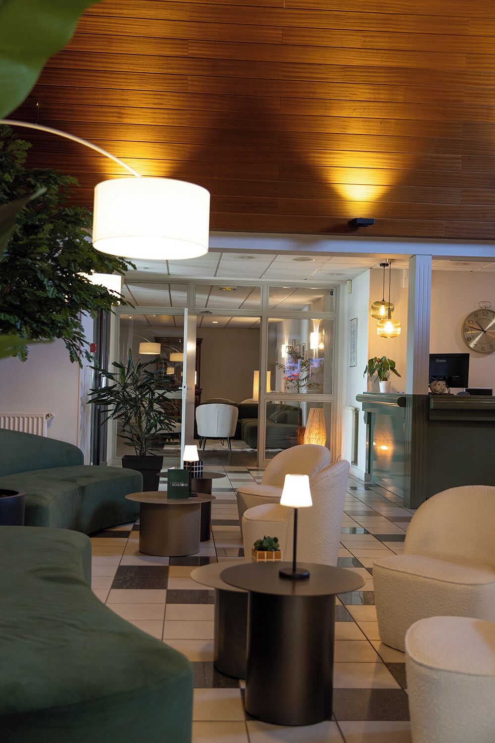 Sala de estar en el lobby
