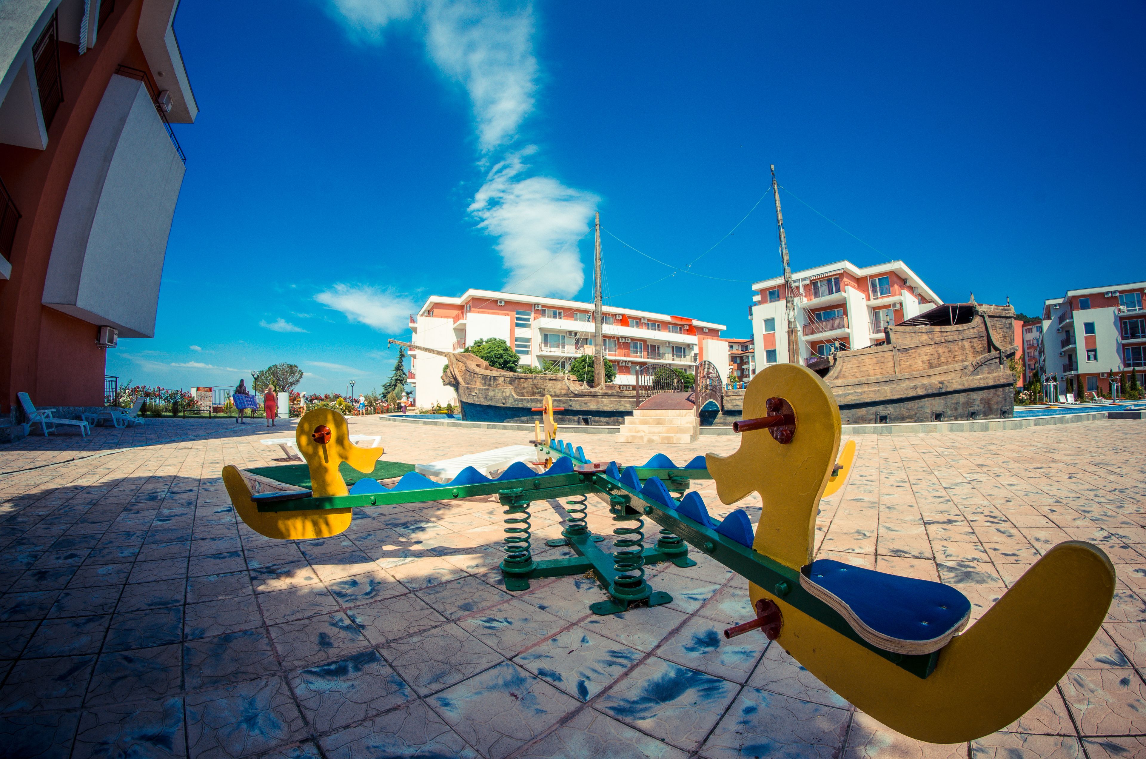 Children's play area - outdoor