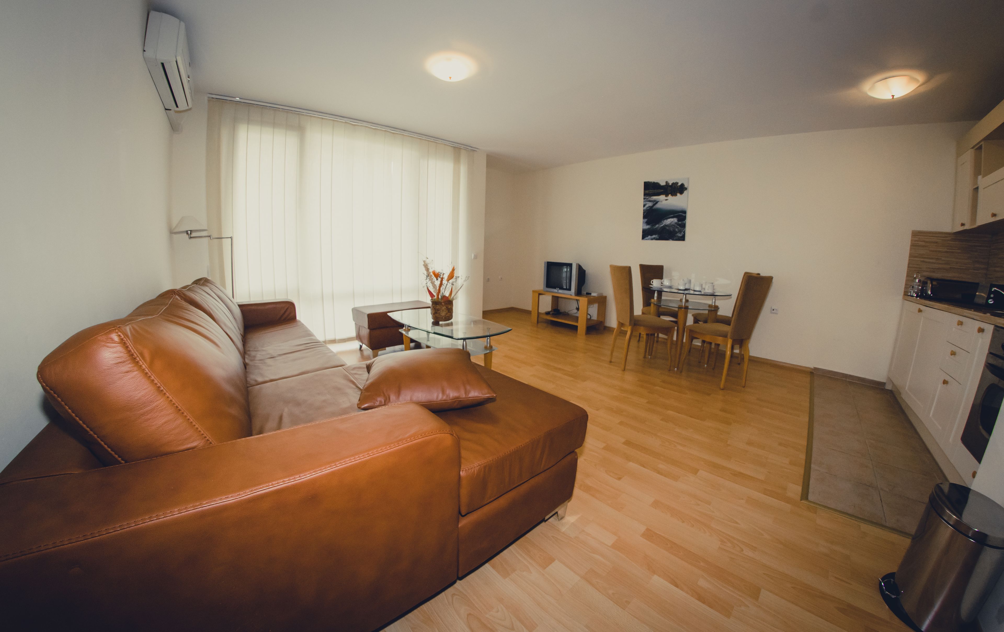 apartment, 2 bedrooms (free wifi & parking) | living area | 24-inch led tv with digital channels, tv