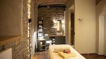 Body treatments, aromatherapy, hot stone massages, body wraps