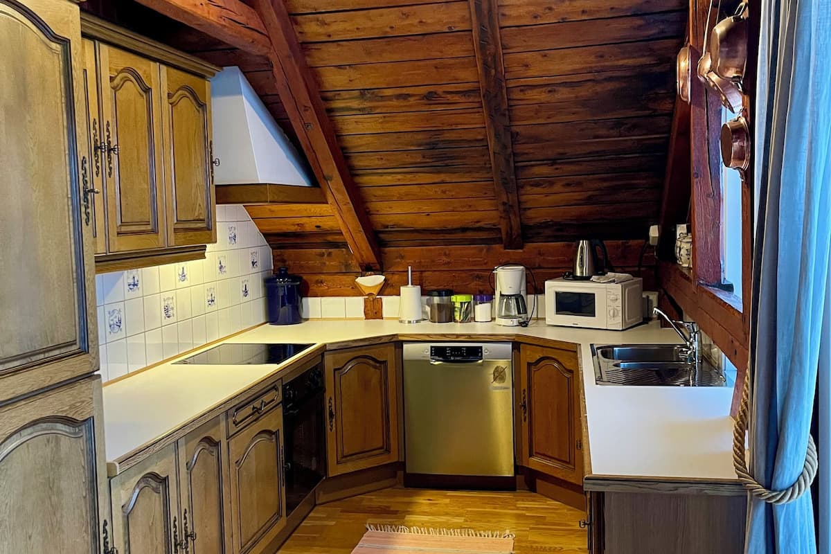 stor suite 211 | private kitchen | microwave, oven, stovetop, dishwasher