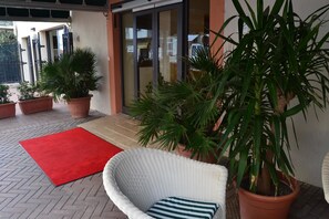 Fassade der Unterkunft