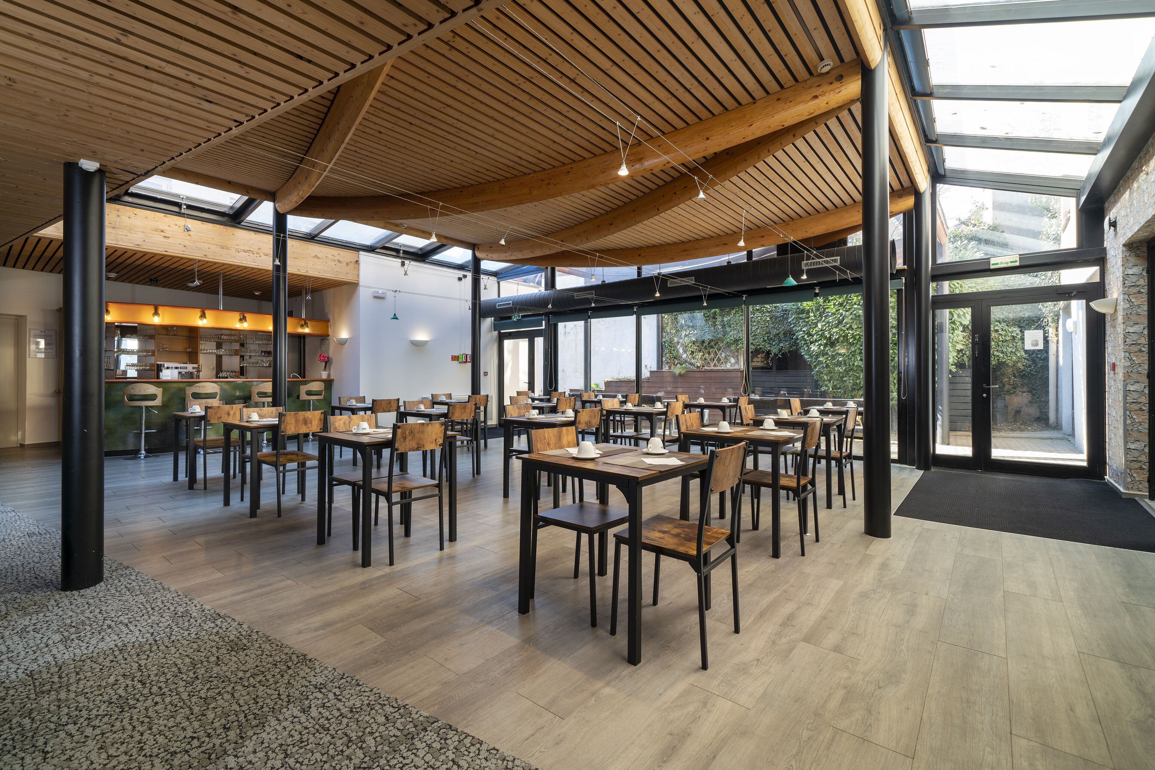 Daily buffet breakfast (EUR 12 per person)