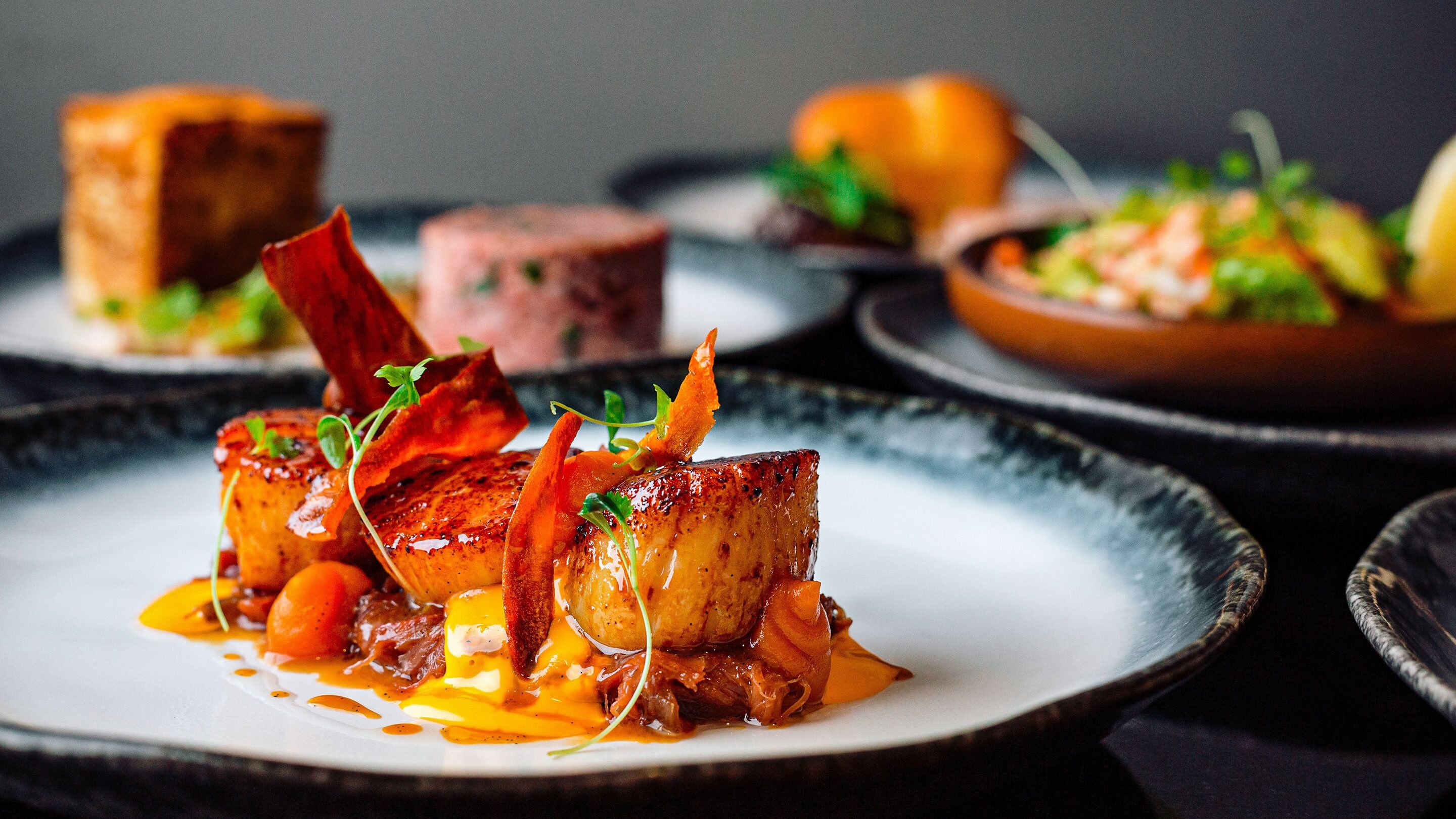 lunch and dinner served, british cuisine