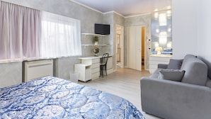 Chambre Double Supérieure | Draps en coton égyptien, matelas Select Comfort