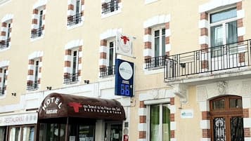 Voorkant van accommodatie