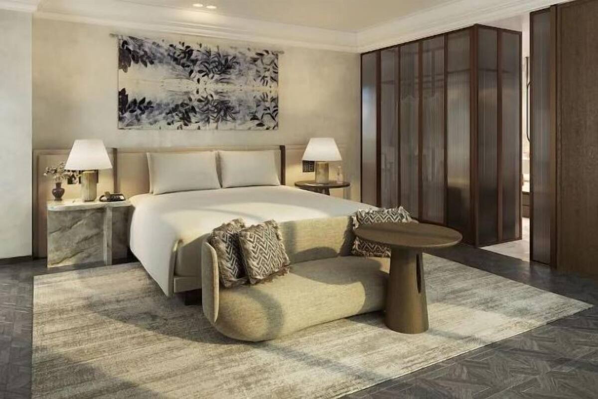 1 chambre, draps en coton égyptien, literie de qualité, couette en duvet