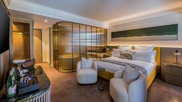 1 slaapkamer, lakens van Egyptisch katoen, luxe beddengoed, donsdekens