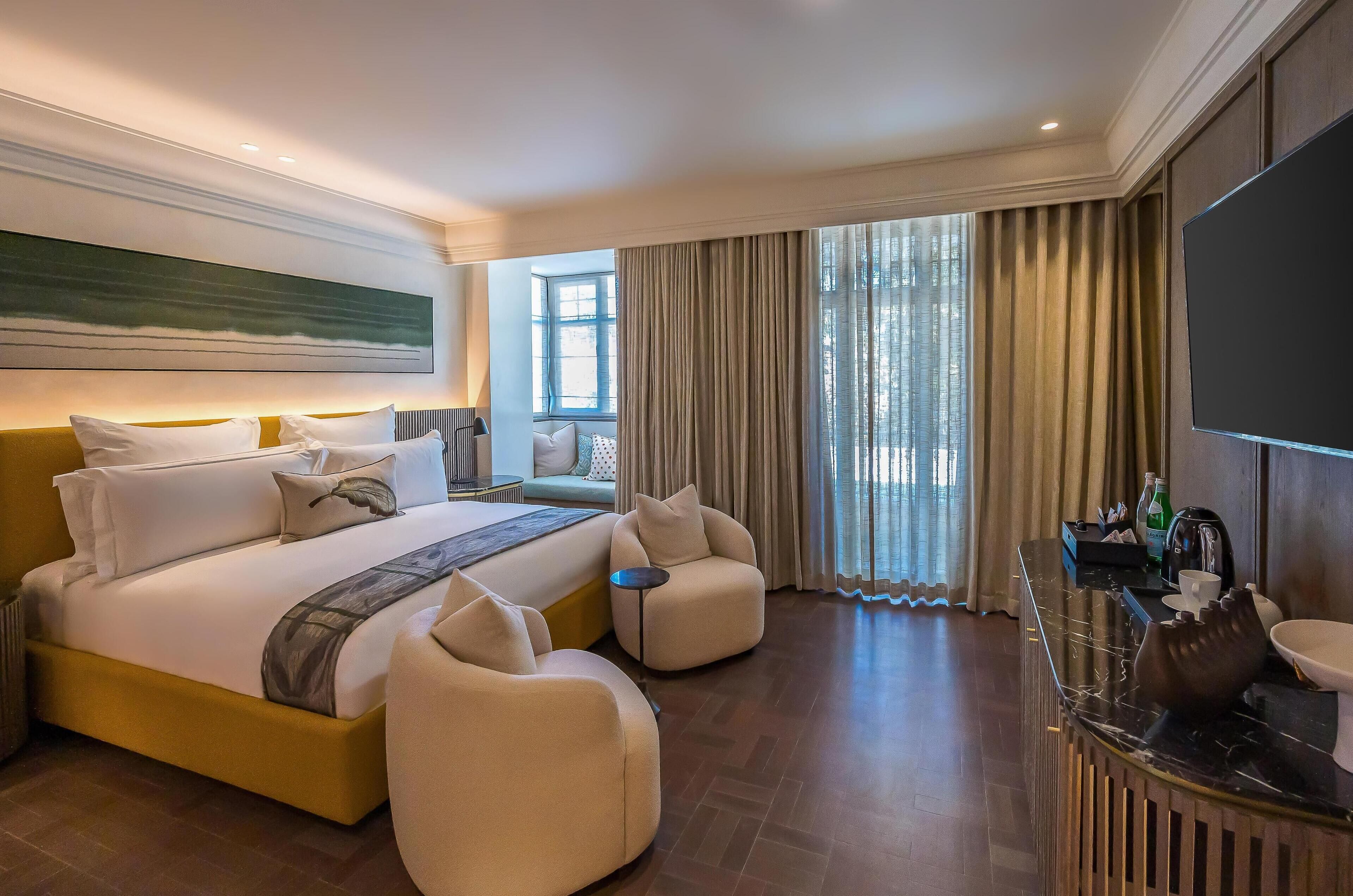 room, 1 king bed | 1 bedroom, egyptian cotton sheets, premium bedding, down duvets