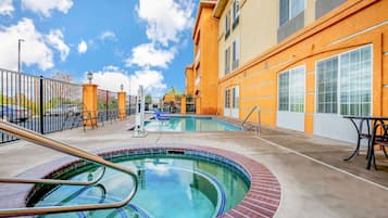 Seasonal outdoor pool