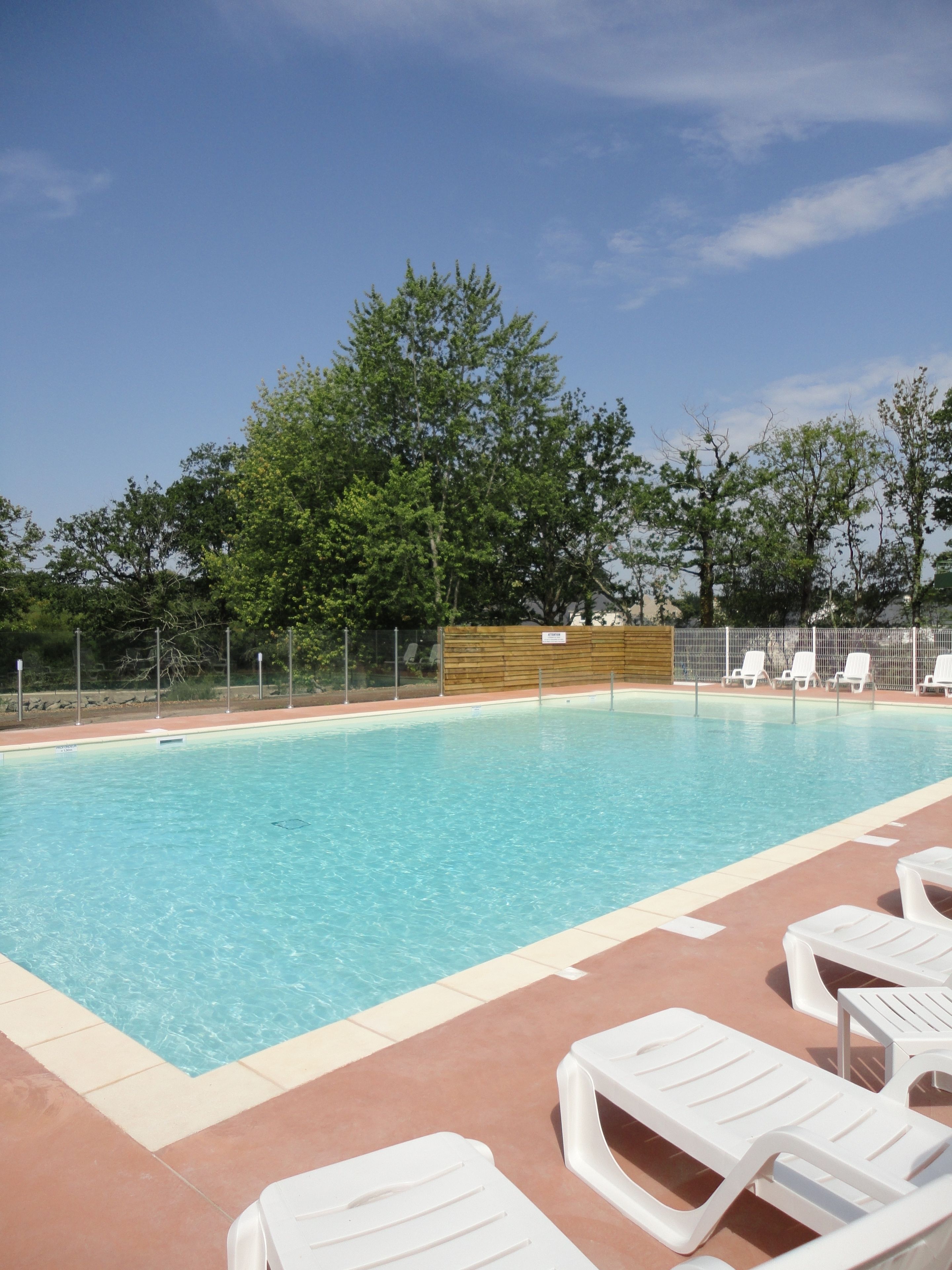 Seasonal outdoor pool