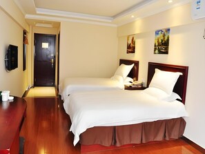 In-room safe, blackout drapes, free WiFi - Greentree Inn Yangzhou Slender West Lake Wenchang (Yangzhou)