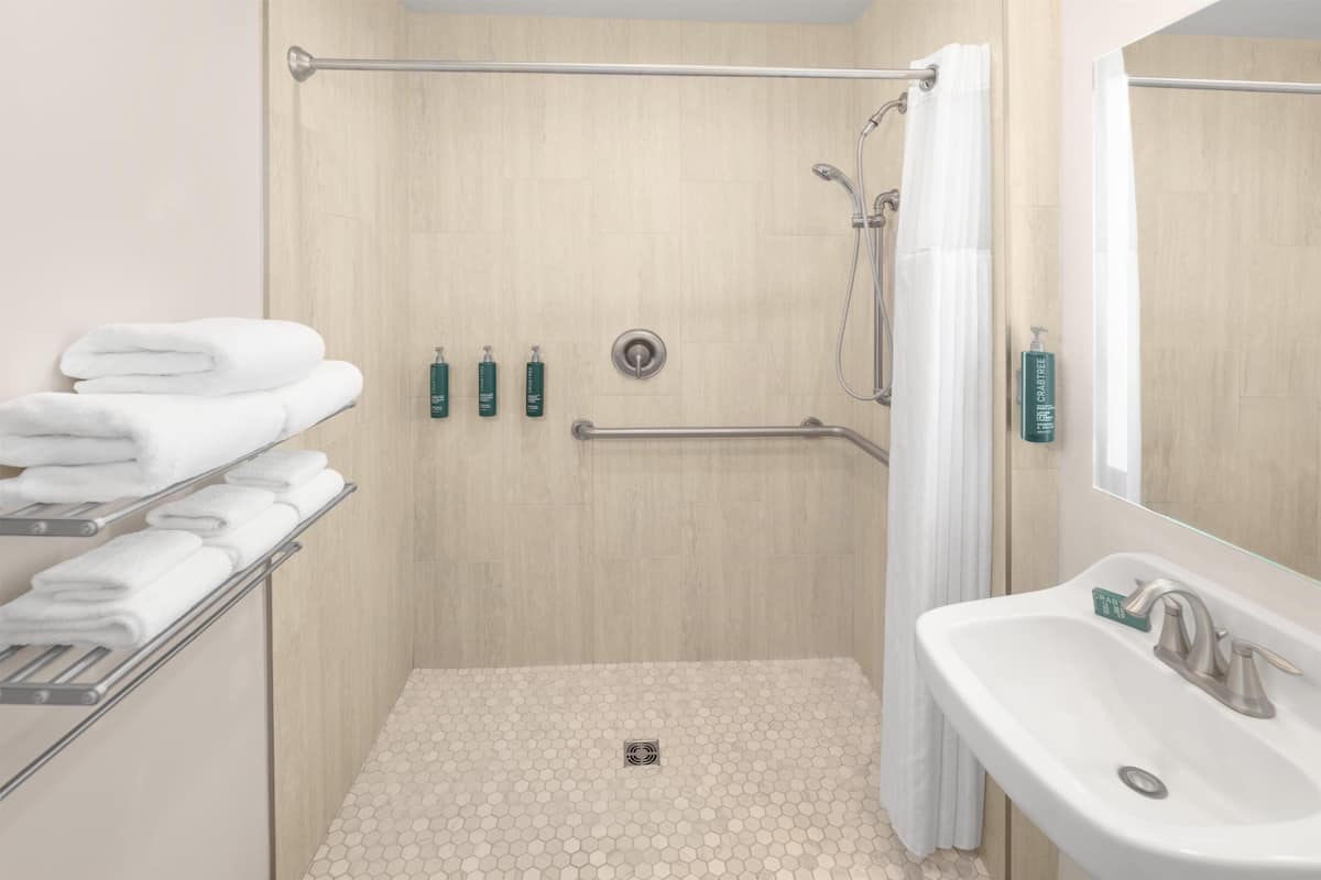 مستلزمات مجانية للعناية الشخصية، مجففات شعر، مناشف، صابون