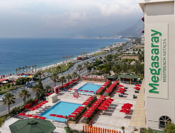 Voorkant van accommodatie