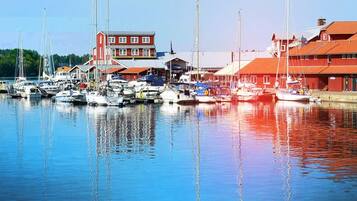 Breakfast, lunch, dinner served; Scandinavian cuisine