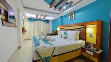 Premium bedding, individually decorated, individually furnished