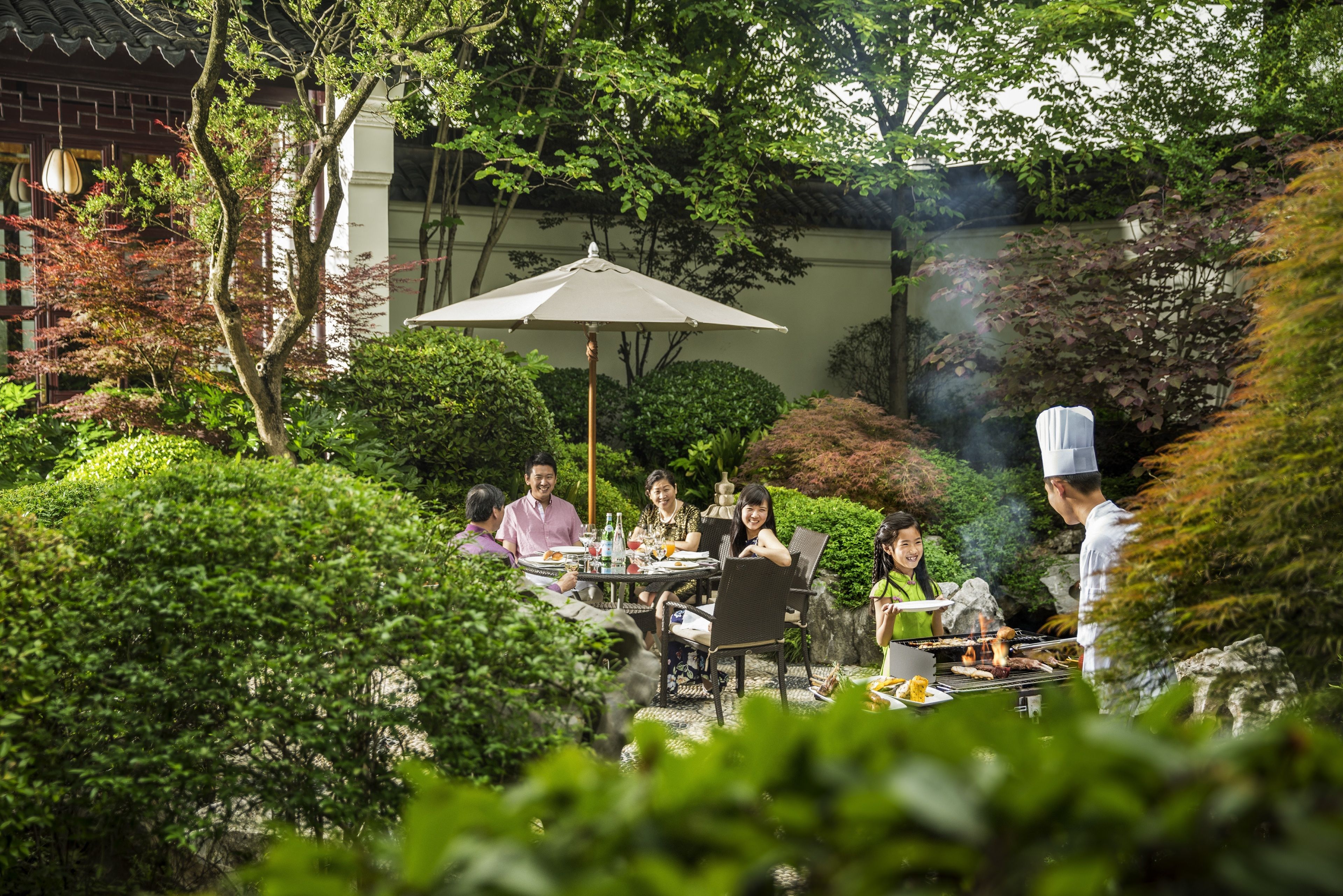 villa, 3 bedrooms (ambassador) | bbq/picnic area