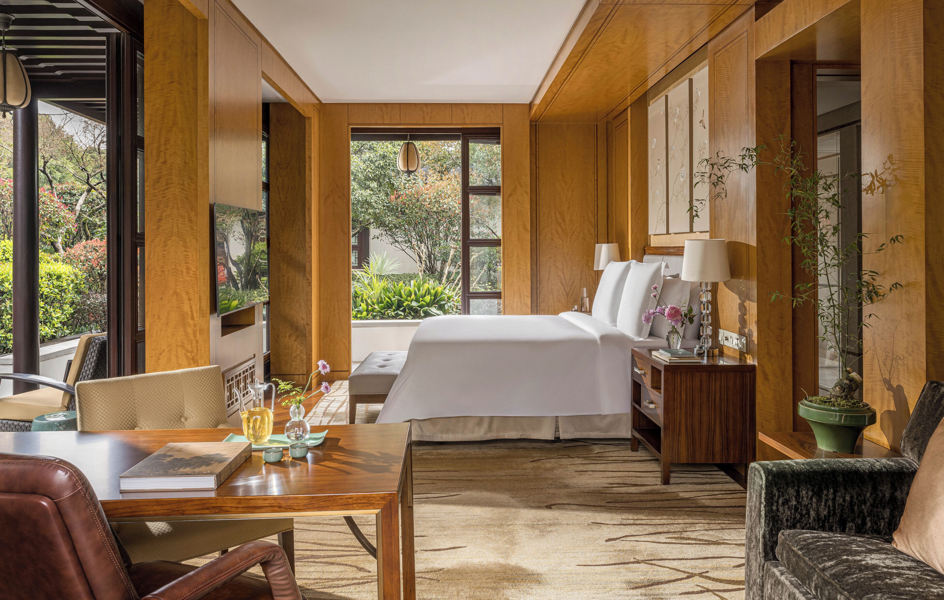 Panorama Garden View Room King | 低過敏寢具、羽絨被、迷你吧、客房內保險箱