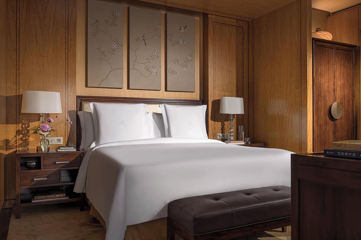 Ropa de cama hipoalergénica, edredón y minibar