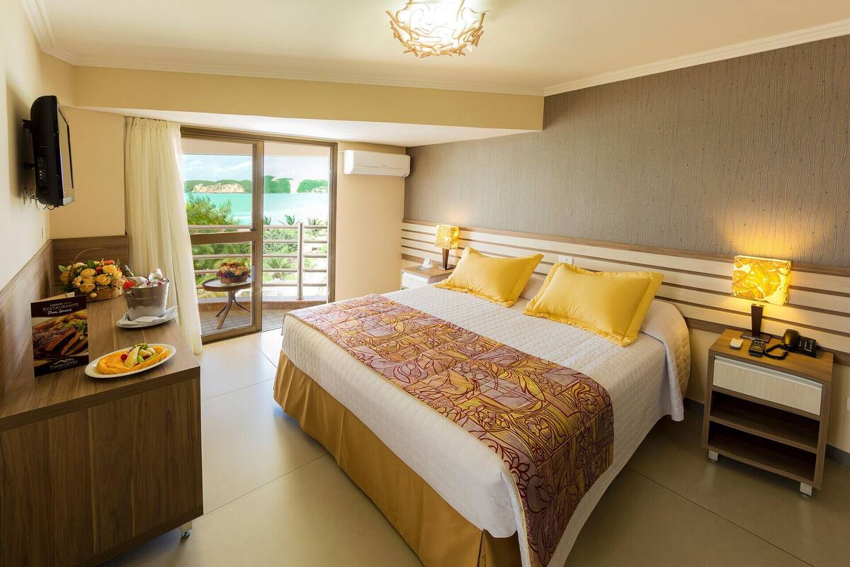 Pillow-top beds, minibar, in-room safe, desk