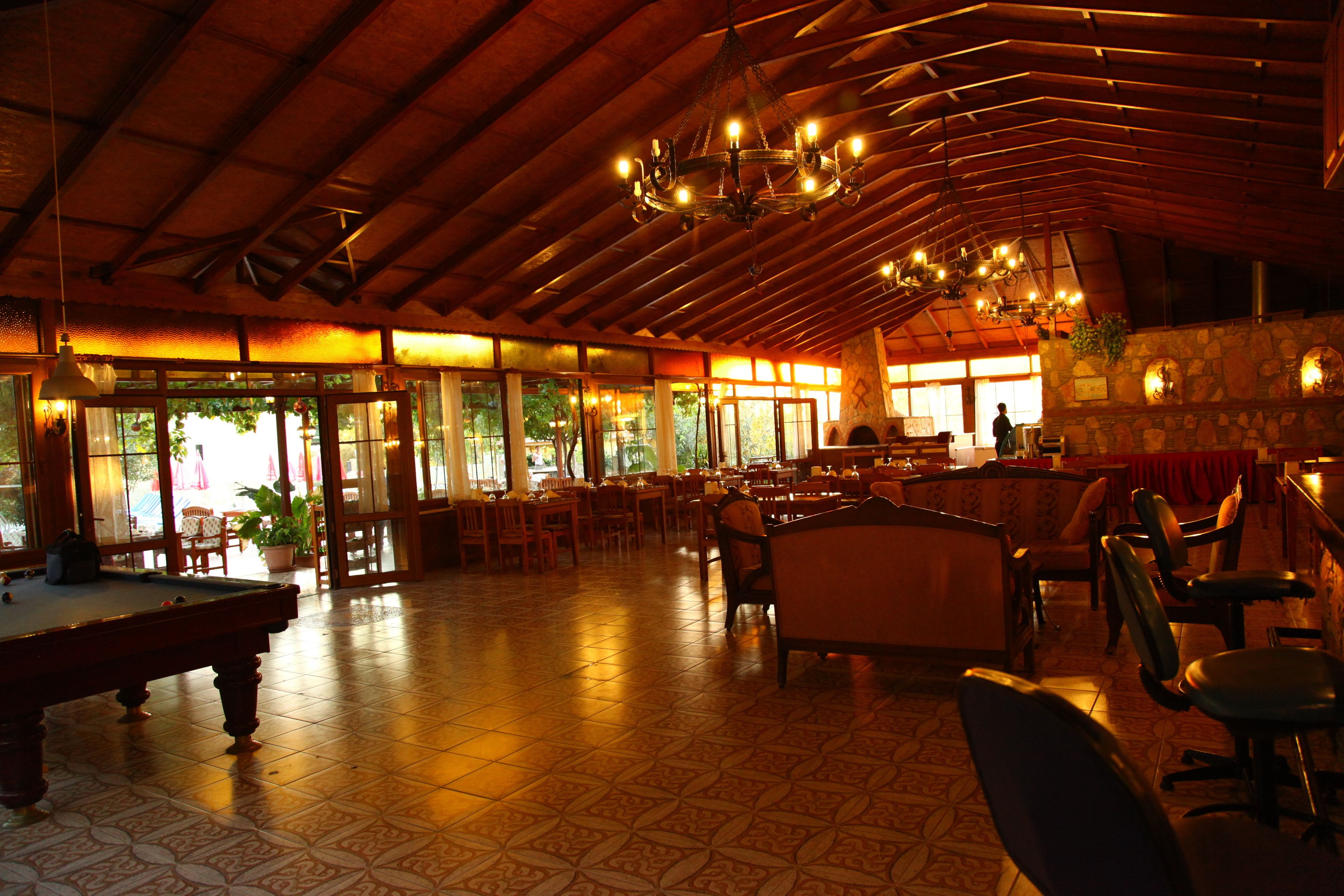 breakfast, lunch, dinner served; pool views