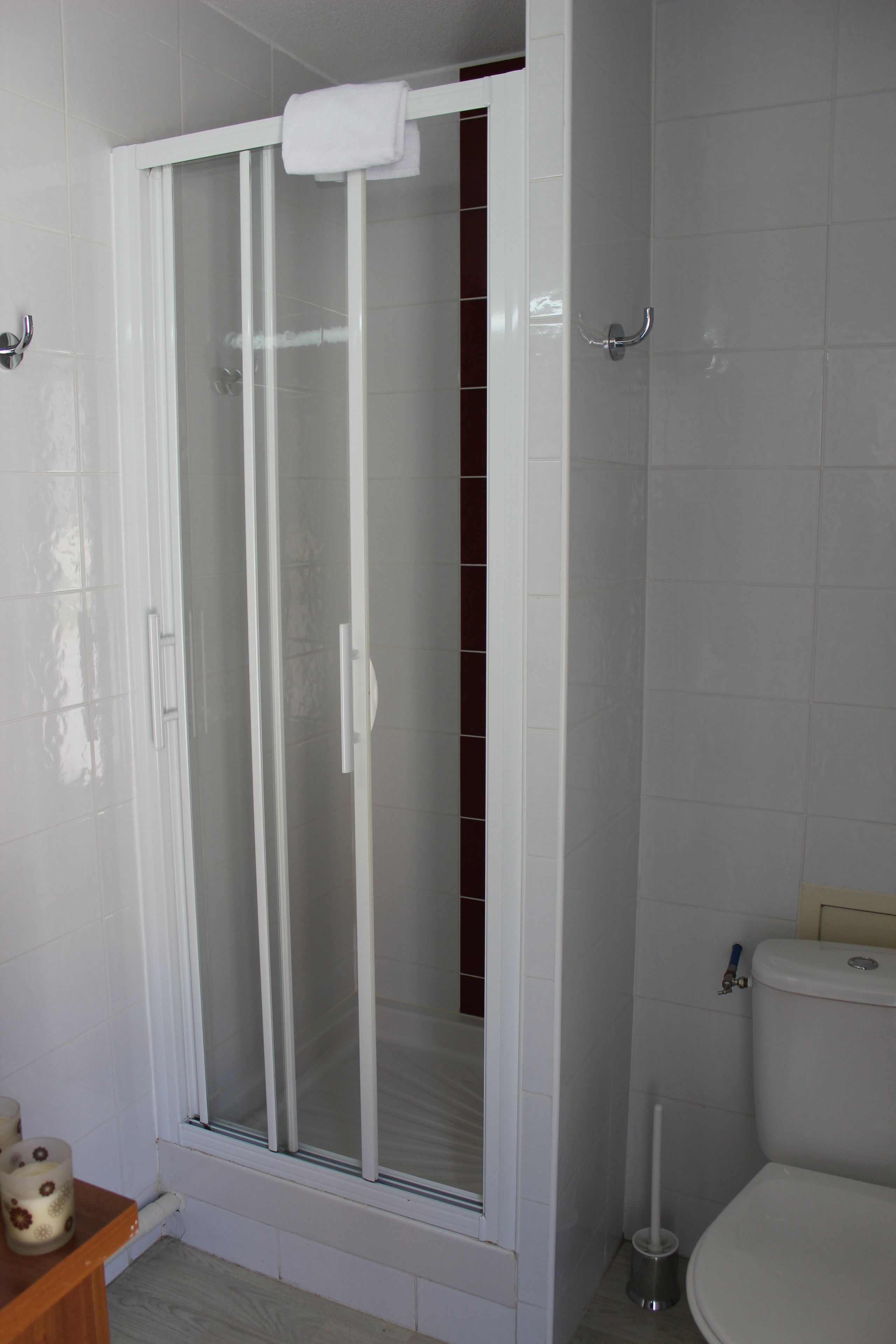 Dusj på badet