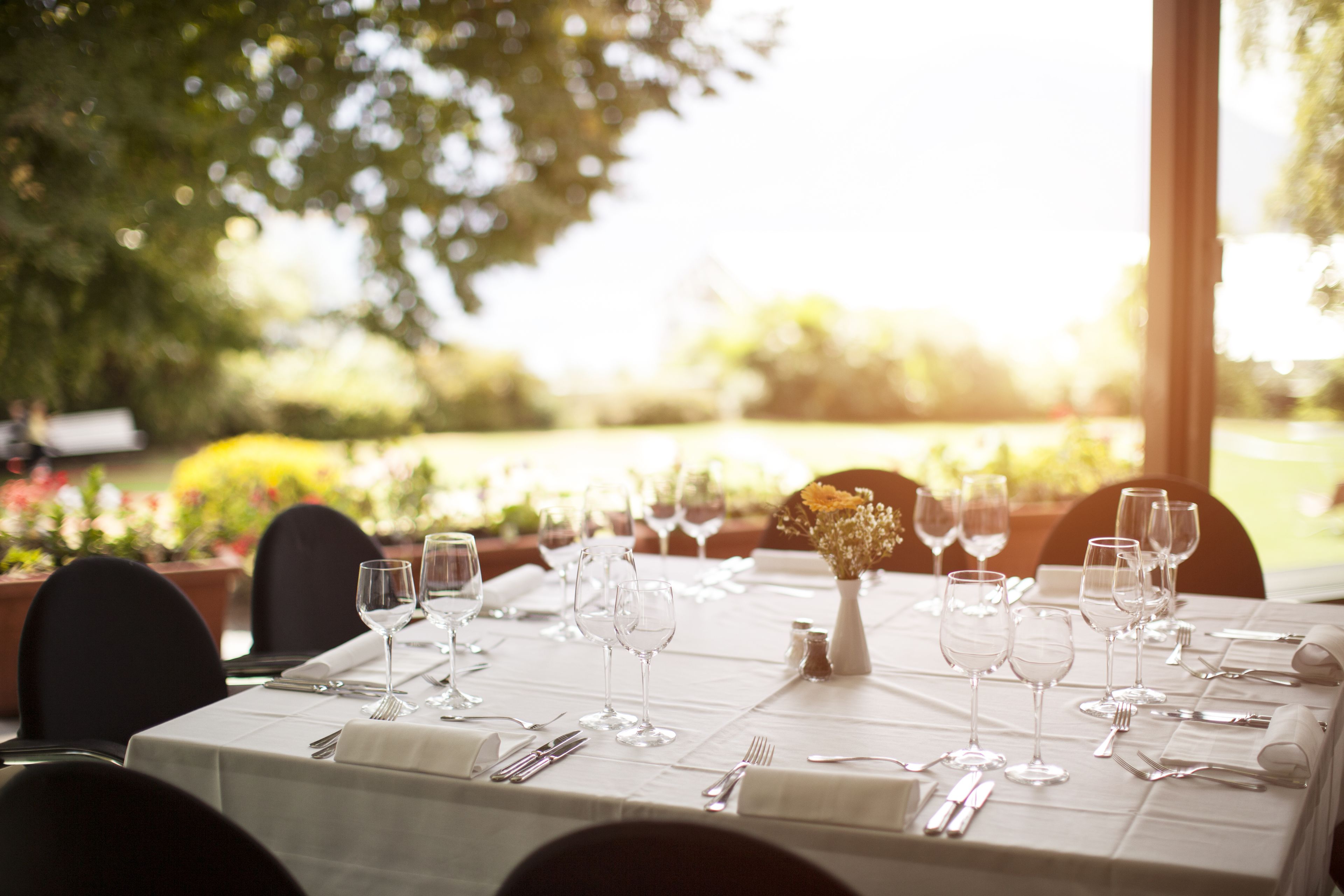 breakfast, lunch, dinner served; mediterranean cuisine, garden views