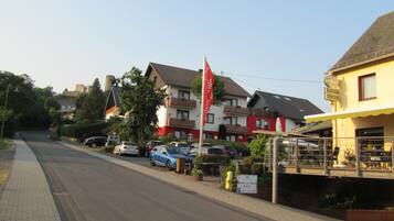 Fassade der Unterkunft